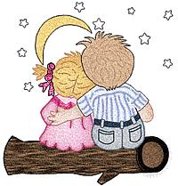 Gif câlin amoureux